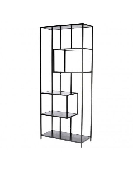 ACTONA REGAŁ SEAFORD II CZARNY