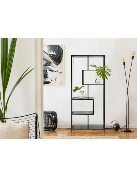 ACTONA REGAŁ SEAFORD II CZARNY