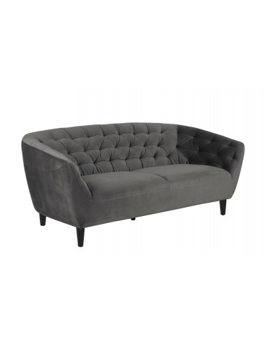 ACTONA SOFA 3OSOBOWA RIA VELVET DARK GREY