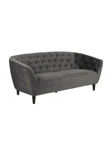 ACTONA SOFA 3OSOBOWA RIA VELVET DARK GREY