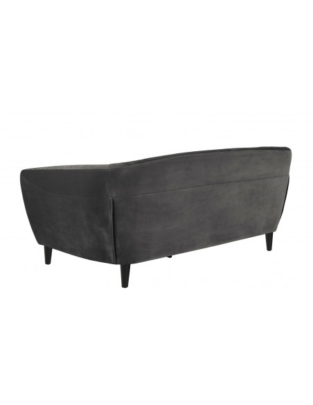 ACTONA SOFA 3OSOBOWA RIA VELVET DARK GREY