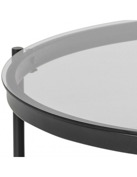 ACTONA STOLIK BAYONNE GLASS/BLACK