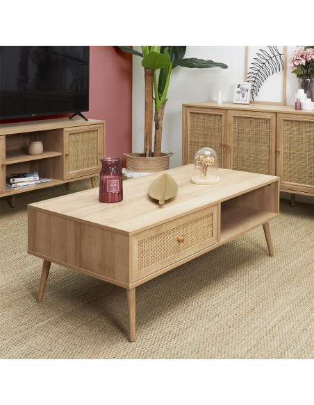 INTESI STOLIK KAWOWY BALI NATURALNY