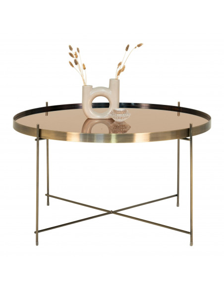 INTESI STOLIK KAWOWY VENEZIA DUŻY ZŁOTY