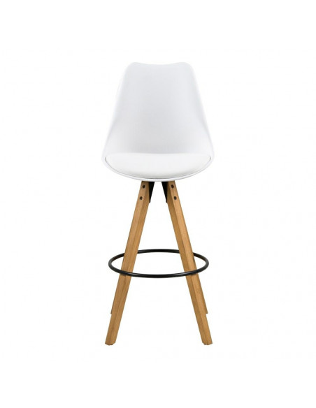 ACTONA STOŁEK BAROWY DIMA BIAŁY WOOD