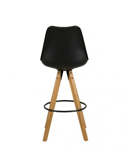 ACTONA STOŁEK BAROWY DIMA CZARNY WOOD