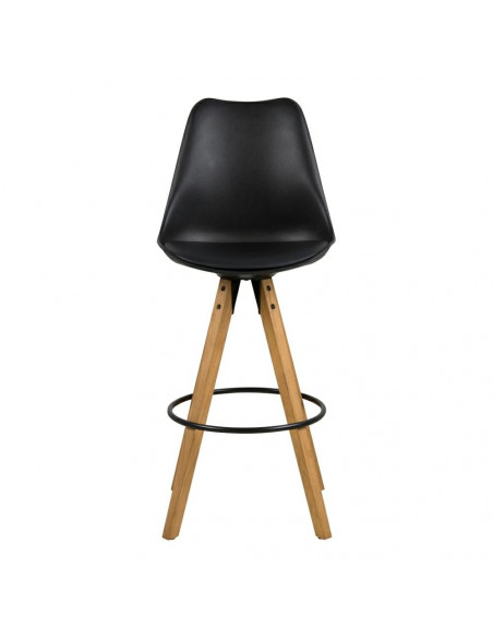 ACTONA STOŁEK BAROWY DIMA CZARNY WOOD