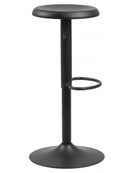 ACTONA STOŁEK BAROWY FINCH CZARNY