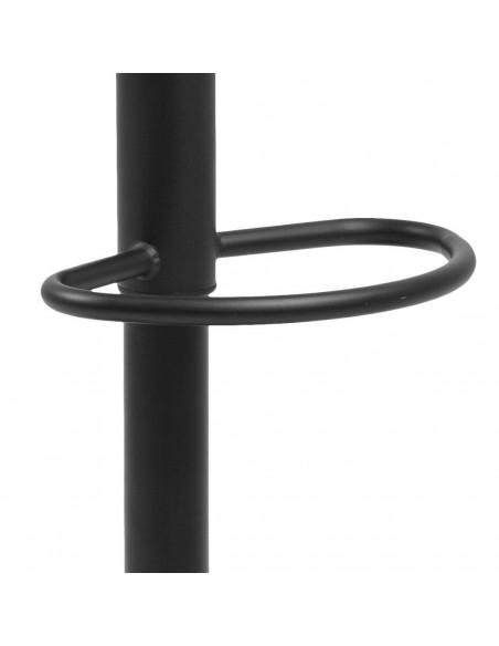 ACTONA STOŁEK BAROWY FINCH CZARNY