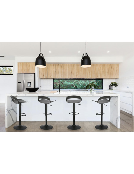 SIMPLET STOŁEK BAROWY NEST SIMPLET CZARNY