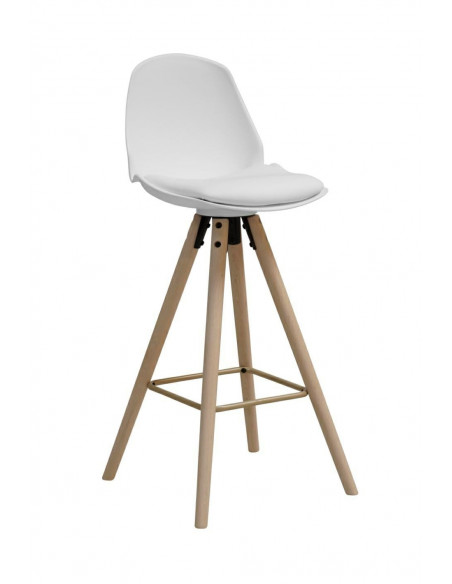 ACTONA STOŁEK BAROWY OSLO BIAŁY WOOD