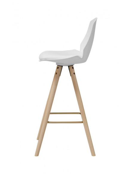 ACTONA STOŁEK BAROWY OSLO BIAŁY WOOD