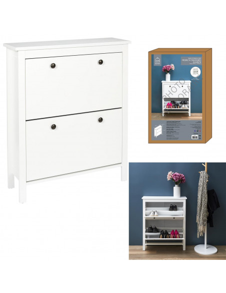 INTESI SZAFKA NA BUTY MEUBL BIAŁA