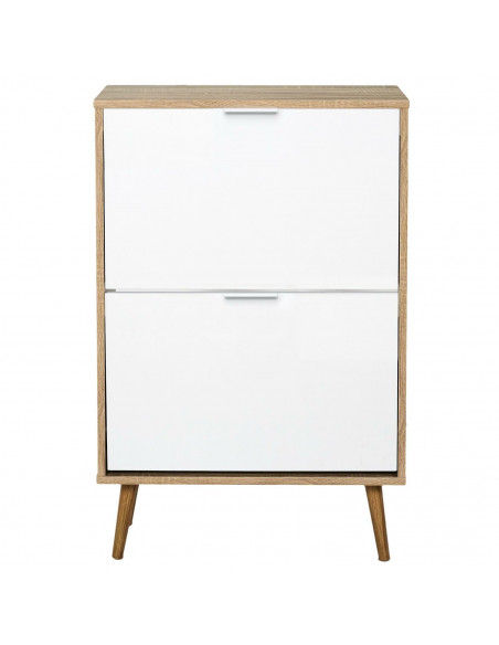 INTESI SZAFKA NA BUTY SABANA BIAŁA/NATURALNA